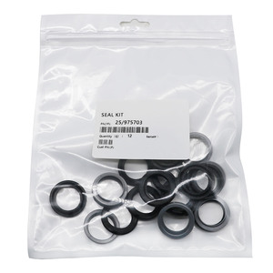 24 pièces 25/975703 25/975704 Kits de joints, kit de vanne de commande avec joints de <span class=keywords><strong>bobine</strong></span> et joints d'essuie-glace pour excavatrice JCB 3DX - Product Image 3
