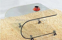 Verre trempé courbé sur mesure Zeelang 10 mm, 8 mm, 6 mm, solide, pliage à chaud, garantie 5 ans, certifié CE, pour la construction, les meubles et les tables