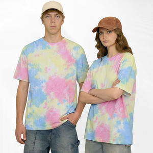 Camisetas Personalizadas de Algodón 100% para Hombre, Talla Grande, 240g, Tejidas, Lisas, Tie Dye, Estilo Vintage, Streetwear, Venta al Por Mayor, Impresión DTG OEM - Product Image 5