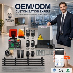 Operadores de Puertas Correderas Automáticas FUBEI con Motor Magnético de Resorte para Abrir Puertas Correderas de 550W y 1000kg - Product Image 1
