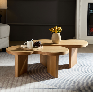 Modern Butterfly MDF Coffee Table, Used in Living Rooms, <b>Bedrooms</b>, Offices, With a Butterfly Shaped Appearance - Product Image 1