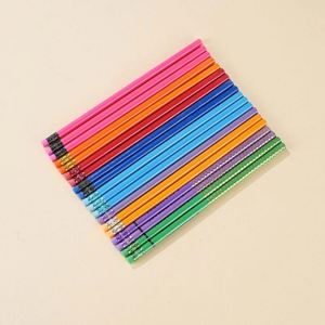 Prix d'usine Hexpresharpen Hb 10 crayons en bois 2Hb avec gomme rouge - Product Image 1