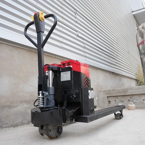 Transpaleta eléctrica con batería de litio de 1500KG-2000KG, conector de alimentación de Motor de CC, 550mm, 685mm, ancho de horquilla para puerto de carga - Product Image 5