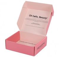 Chaussures écologiques, soins de la peau, vêtements, emballage, papier ondulé, Logo personnalisé imprimé, livraison cadeau, emballage postal, vente en gros