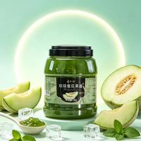 Pembuat Sumber Lotlong, Pemasok Grosir Alami Berkualitas Tinggi, Selai Minuman Melon untuk Toko Minuman Dingin, Bar Jus