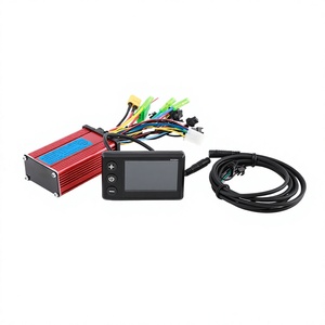 Kit WXGN201 rojo pequeño con pantalla a color y controlador, 24V/36V/48V/60V, 350W/400W universal para bicicleta eléctrica L891 - Product Image 1
