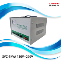 Regulador de Voltaje Automático de 1000VA, Estabilizador de Voltaje de Baja Potencia 130V-270V, Alta Calidad, Totalmente Automático, Voltaje Estable 220V, SVC Simple