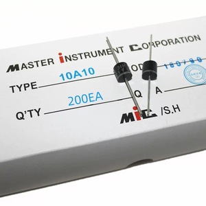 Diodo Rectificador Master Instrument Corporation 10A10, 10A 1000V, Tipo Único de Montaje Pasante - Product Image 1