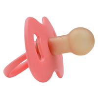 Tétine de sevrage de bébé en silicone liquide personnalisée ODM OEM souple et large pour utilisation de jour et de nuit