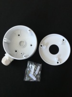 Boîtes de jonction de vidéosurveillance en plastique M8 et boîte de jonction pour montage au plafond pour caméra Bullet et boîte de jonction pour caméra dôme