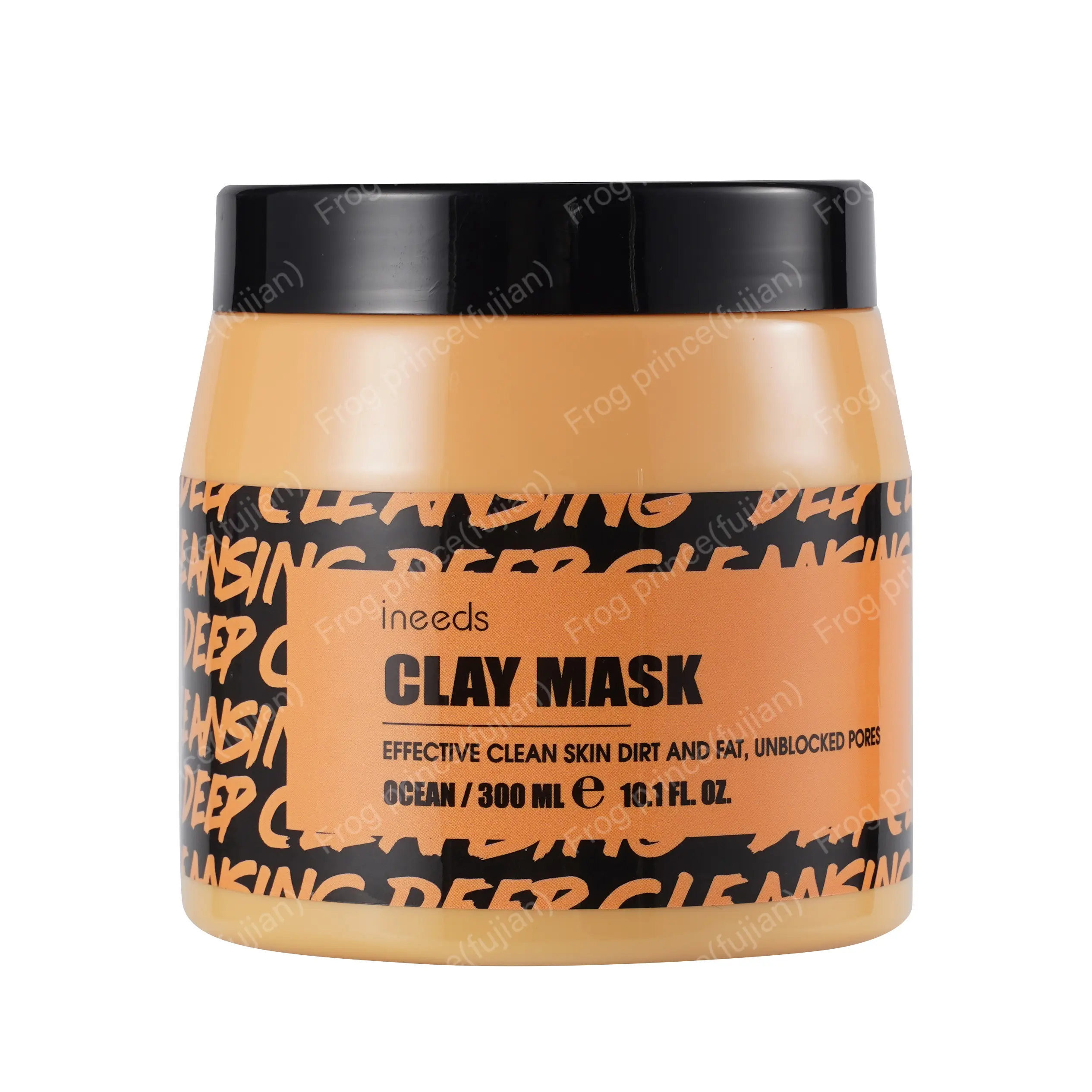 Customized 300ml Men's Face Care Facial Clay Cleansing Mask
