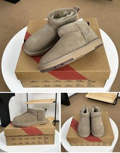 Bottes Western en Peau de Mouton OEM en Gros, Bottes Uggs Originales, Bottes Country Uggs pour Femmes - Product Image 6