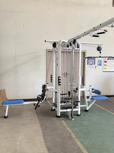 Équipement de fitness commercial professionnel pour clubs de gym, appareil d'entraînement intensif à charges guidées, multi-stations 5 postes LS-943 Commercial - Product Image 3
