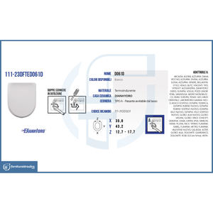 D061 Tapa de inodoro moderna de doble bisagra, material de urea termoestable PP, bidés electrónicos cuadrados alargados para uso en baño - Product Image 2