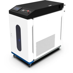 Machine de nettoyage au laser à fibre industrielle 2000W, nettoyeur laser continu pour l'élimination de la rouille, de la peinture, de l'huile, de la graisse et de l'oxyde sur les systèmes métalliques - Product Image 2