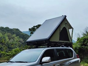 Sunday Campers Side Open Top Waterproof Aluminum Hot Sale Car Camping Hard Rooftop <b>Tent</b> 4 Person Outdoor Furniture Hard - Product Image 2