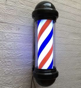 K LED <b>Light</b> Salon Equipment Barber Pole Black Red Hair Salon <b>Waterproof</b> Rotating <b>Light</b> Salon Shop Sign Outdoor Wall <b>Light</b> - Product Image 2