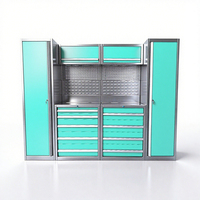 Baona Prix de gros Chariot à outils de garage Boîte à outils en acier Armoire en acier personnalisable Rangement des outils pour garage de voiture