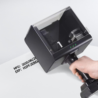 Imprimante à jet d'encre portable DMX nouvelle génération 12,7 mm, codeur de date Tij, imprimante à plat pour date, logo, code-barres, pour étiquettes de tubes, cartons