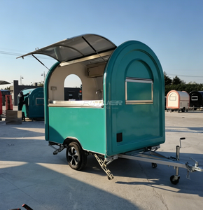 <span class=keywords><strong>Mini</strong></span>-remorque de restauration au design simple pour la vente de glaces, directement de l'usine, idéale pour les activités extérieures - Product Image 1