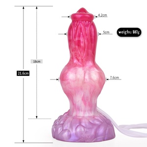 Monster Knot <b>Dildo</b> Squirting <b>Dildo</b> Adult Fantasy Dragon Thick <b>Dildos</b> Silicone Anal Plug Sex Toys for Couples - Product Image 2