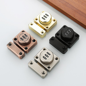 Furniture <b>Lock</b> Combination Drawer <b>Cabinet</b> Bolt <b>Lock</b> Zinc Alloy Modern Style Easy Installation Commercial Use - Product Image 5