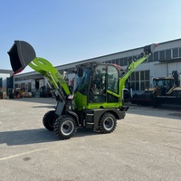 YGZG Backhoe Loader dengan Kemampuan Penanganan Puing yang Kuat untuk Pekerjaan Pembongkaran Bangunan, Pembersihan Lokasi, Renovasi, dan Pembersihan Konstruksi.