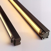 Barre lumineuse LED rotative sans soudure et découpable 12V 24V pour vitrine à vin et étagère de présentation