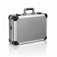 Chine Factoryr taille personnalisée verrouillable en aluminium étui de transport En Aluminium boîte à outils avec mousse