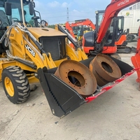 Nouvelle chargeuse-pelleteuse JCB3CX, machine neuve, vente directe usine, brise-roche attachable, chargeuse sur pneus 4x4, excavatrice