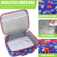 Promotion d'usine OEM ODM : Boîte à lunch réutilisable à 4 compartiments, mignonne, sans BPA, avec cuillère et fourchette