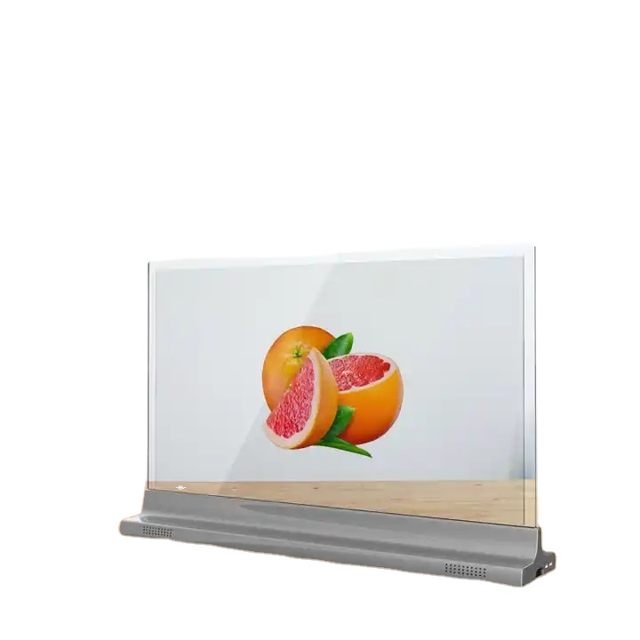 3D Голограмма дисплей светодиодный цифровой вывески Smart tv oled экран прозрачный Oled Вывеска