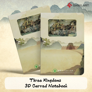 Carnet Sculpté en 3D ODM Thème Marionnettes d'Ombres des Trois Royaumes - Product Image 6