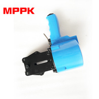 Scelleuse pneumatique pour sangles en acier MPPK, 16-32 mm, type split, semi-automatique, fonctionnant à l'air comprimé