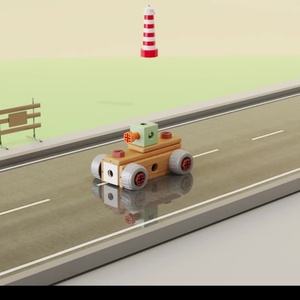 Juego de Herramientas de Simulación para Reparaciones, Juguete de Ensamblaje para el Hogar, Taladro Eléctrico, Destornillador, Tuercas, Rompecabezas para Niños, Juego de Juguetes de Ensamblaje DIY - Product Image 4