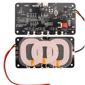 20W Loại-C cho QI sạc không dây <span class=keywords><strong>transmitter</strong></span> module bảng mạch với 3 cuộn dây 5V 9V 12V cho Diy xe ngoài trời cung cấp điện - Product Image 3