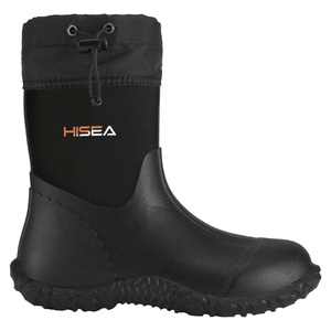 Bottes de pluie pour femmes HISEA, bottes de jardin en caoutchouc imperméables pour le travail dans la boue en extérieur - Product Image 2