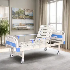 Medical Furniture Multi-Function ICU Electric Adjustable Hospital Bed With Back Lifting Function Steel Iron Fram Direct Factory