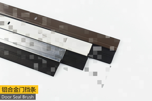 Cửa bàn chải con dấu PVC dải cao su nhôm xe con dấu cao su dải quét Tước <span class=keywords><strong>stormguard</strong></span> nhà để xe niêm phong - Product Image 5