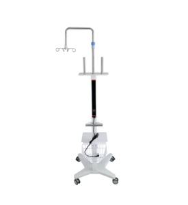 Carro médico de alto flujo GINEE MEDICAL con ruedas, bomba de infusión móvil, carro y estante para Hospital - Product Image 1