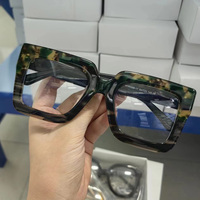 Montures en acétate épaisses de haute qualité, présentoir de luxe, lunettes vintage en acétate assorties, grandes montures pour hommes et femmes, lunettes épaisses