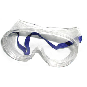 Lunettes de sécurité durables en PVC Lentille légère en polycarbonate sans rayures Sangle élastique réglable EPI certifié CE - Product Image 3