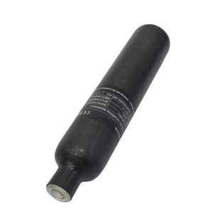 Bouteille <span class=keywords><strong>de</strong></span> gaz HPA en fibre <span class=keywords><strong>de</strong></span> carbone ultra légère 700cc 0,7L 300bar 4500psi pour PCP, <span class=keywords><strong>paintball</strong></span>, <span class=keywords><strong>fusil</strong></span> à air comprimé - Product Image 5