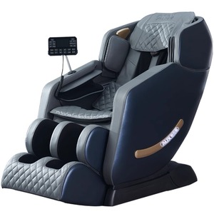 เก้าอี้นวด AUX SL Track 4D หุ่นยนต์นวดทั่วร่างกาย สำหรับใช้ในบ้าน สีน้ำเงินเข้ม - Product Image 1