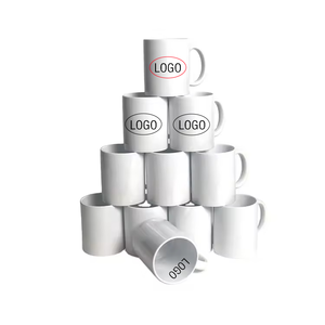 Tasse à café en céramique blanche de 11 oz du fabricant <span class=keywords><strong>BestSub</strong></span> de haute qualité, vierge de sublimation, passe au micro-ondes - Product Image 1