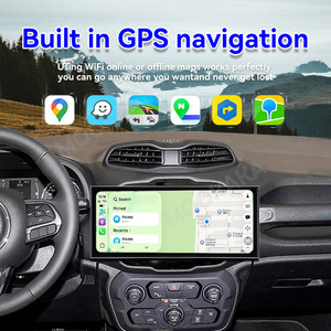 Autoradio MOOKAKA Qualcomm 15.8 Pollici Android 15 per Jeep <span class=keywords><strong>Renegade</strong></span> 2015-2022, Lettore DVD, Dispositivo Stereo <span class=keywords><strong>Auto</strong></span>, GPS, Unità di Navigazione - Product Image 4
