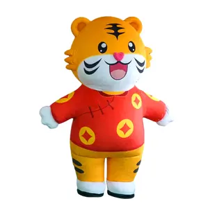 Bán Hot Custom made hạnh phúc Trung Quốc năm mới Inflatable Tiger cho kỳ nghỉ trang trí