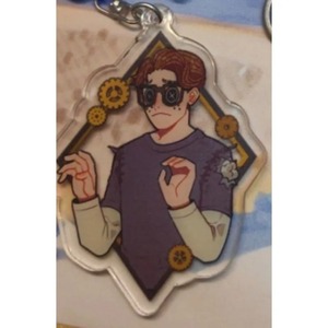 พวงกุญแจอะคริลิค Identity V ลายการ์ตูนพิมพ์ UV ตัวละครเอ็มม่า วูดส์ ไนบ์ ซูเบดาร์ ลัคกี้กาย เอมิลี่ ไดเออร์ - Product Image 3