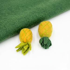 Adorno de Piña de Fieltro y Lana, Juguete Educativo de Simulación para Niños, Decoración de Interiores - Product Image 3