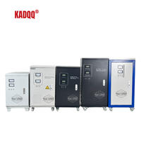 Stabilisateur de tension monophasé intelligent avec contrôle de servomoteur IoT - 5KVA 220V, enroulement en cuivre, surveillance à distance via application mobile